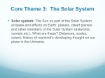 TY Course Day 2 Friday Solar System