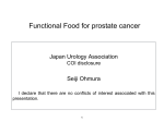 The 64th Japan Urology Association Central General Meeting