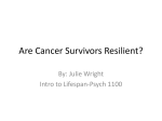 Resilience in Cancer Survivors