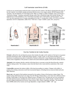 Left Ventricular Assist Device (LVAD)