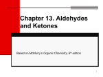 Chapter 19. Aldehydes and Ketones: Nucleophilic Addition Reactions