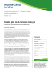 Shale gas and climate change