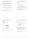 Operating Systems (G53OPS) - Examination Question 1 Operating