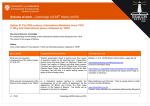 Scheme of work – Cambridge IGCSE® History