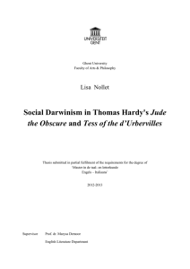 thesis –social darwinism - Ghent University Library