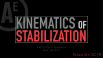 Kinematics of Stabilization