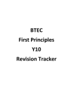 BTEC First Principles Revision Tracker