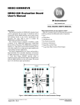 EVBUM2095 - NBSG16M Evaluation Board User`s Manual