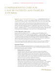 COMPREHENSIVE CARE FOR CANCER PATIENTS AND FAMILIES