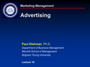 Advertising - Marriott School