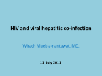 HIV and viral hepatitis co