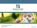 You Title Goes Here - Windtree Therapeutics
