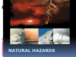 Natural Hazards, Classification and Analysis