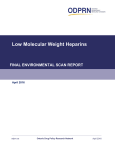 Low Molecular Weight Heparins