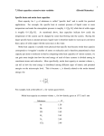 1 7.3 Heat capacities: extensive state variables (Hiroshi Matsuoka