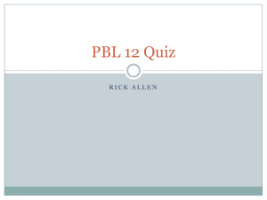 PBL 11 Quiz - Ipswich-Year2-Med-PBL-Gp-2