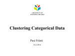 Categorical Clustering