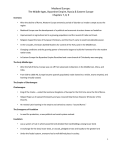 Ch. 7-9 Notes Outline - Whitesboro Central School