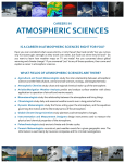 careers in atmospheric sciences is a career in atmospheric sciences