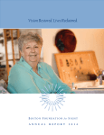 Annual Report - Boston Foundation for Sight
