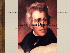 Jacksonian Democracy