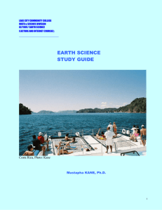 earth science study guide