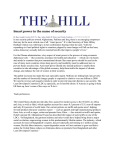 The Hill article - Fontheim International, LLC