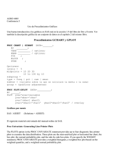 Proc Univariate: Generating Line Printer Plots