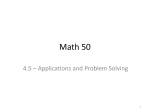 4.5 - David Beydler`s Math