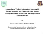 Integration of Patient Information System with Picture Archiving and