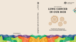 Lung cancer in our mob: a handbook for