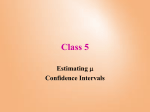 Class 5 Handout