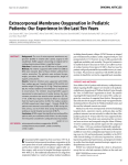 extracorporeal membrane Oxygenation in Pediatric