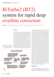 30-36 BiTurbo2 (BT2) system for rapid deep overbite correction