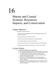 Marine and Coastal Systems: Resources, Impacts, and Conservation