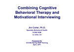 CBT and MI - Specialty Behavioral Health