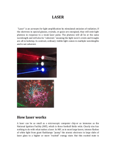 How laser works