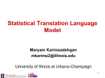 translation-model - University of Illinois Urbana