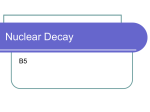 Nuclear Decay Powerpoint