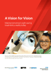 A Vision for Vision - NIHR Moorfields BRC