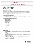Marketing Career Information