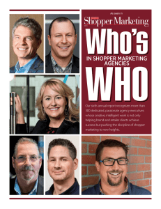 Who`s Who in Shopper Marketing Agencies 2017