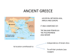 ANCIENT GREECE NOTES 1 - SRO - Social Science