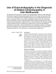 Use of Echocardiography in the Diagnosis of Dilated