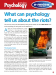 What can psychology tell us about the riots?