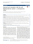 External root resorption with the self