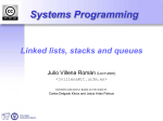 Linked Lists, stacks and queues