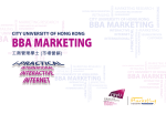 bba marketing - College of Business | City University of Hong Kong