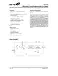 BC2401 315/433MHz Super-Regenerative OOK Rx IC