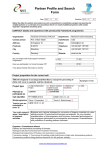 Partner Profile and Search Form